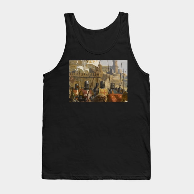 Battle of Ascalon by Charles-Philippe Larivière Tank Top by blackroserelicsshop@gmail.com